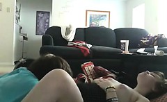 Chubby Teen Couple Homemade Sextape