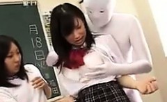 Asian Schoolgirls Secretly Played With