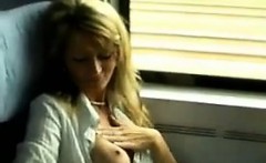 Getting A Blowjob During A Ride On A Train