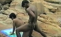 Horny Brazilians Fucking In The Ocean