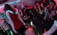 Peculiar nymphos get totally mad and naked at hardcore party