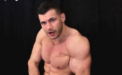 Fresh bodybuilder cum is good for the skin