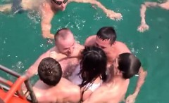 French Amateur Teen in Group Sex