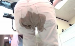 Asian Teen Pissing Pants