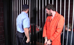 Sexy inmates at Barebacked In Prison Part 4 Scene 1