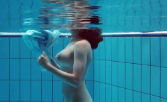 Underwater skinny teen Piyavka Chehova
