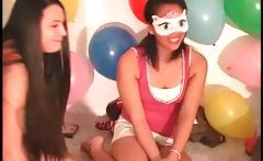 Teen Girls Kiss Sensually In Truth Or Dare Game