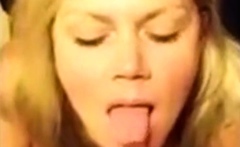 She's sucking my cock and I paint her pretty little face 3