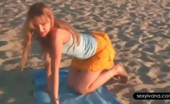 Hot Blowjob At The Beach With Cock Starved Hot Ivana