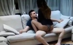 Hot Homemade Fuck On Couch