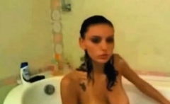 busty shower webcam