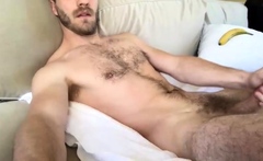 Amateur gay solo masturbation video