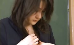 Sweet Japanese teen is sexy and hot
