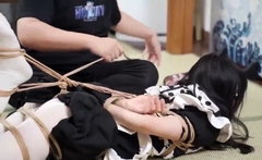 Chinese maid bondage