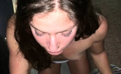 Pov amateur blowjob action