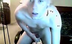 Solo cocks only gay With the bleach blondie hair and adorabl