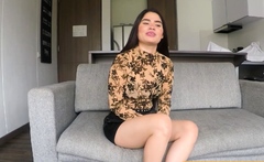 Latina thot ready for a fuck on casting