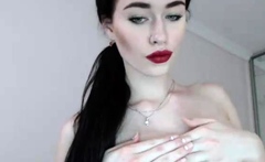 Hottest Brunette Solo Webcam Masturbation 2